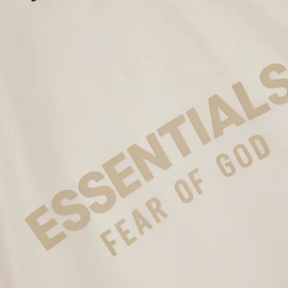 Fear of God Essentials Coaches Jacket 'Cloud Dancer' - Picture 4 of 8